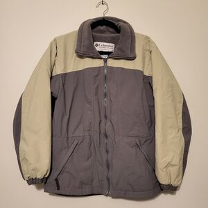 Columbia ski jacket Core Interchange green and gray size small